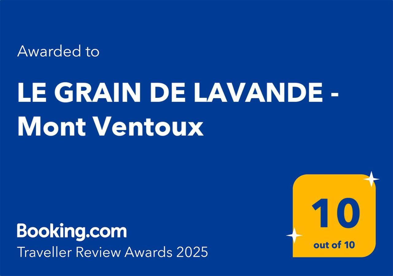Le Grain De Lavande - Mont Ventoux Sault-de-Vaucluse Kültér fotó